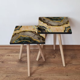 Hanah Home Mesas Nido Multicolor (2 Piezas)